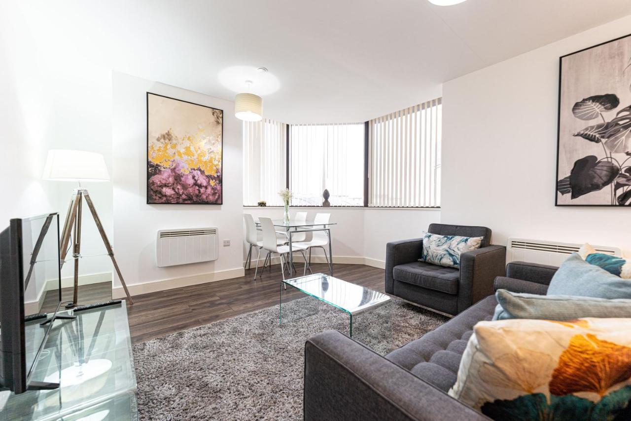 Seven Living Broadway Residences - Birmingham City Centre, Broad Street - Free Parking المظهر الخارجي الصورة